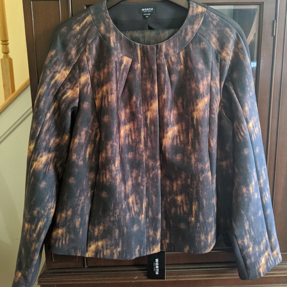 2pc Button Down Pants Set. Pants  14. Jacket XL